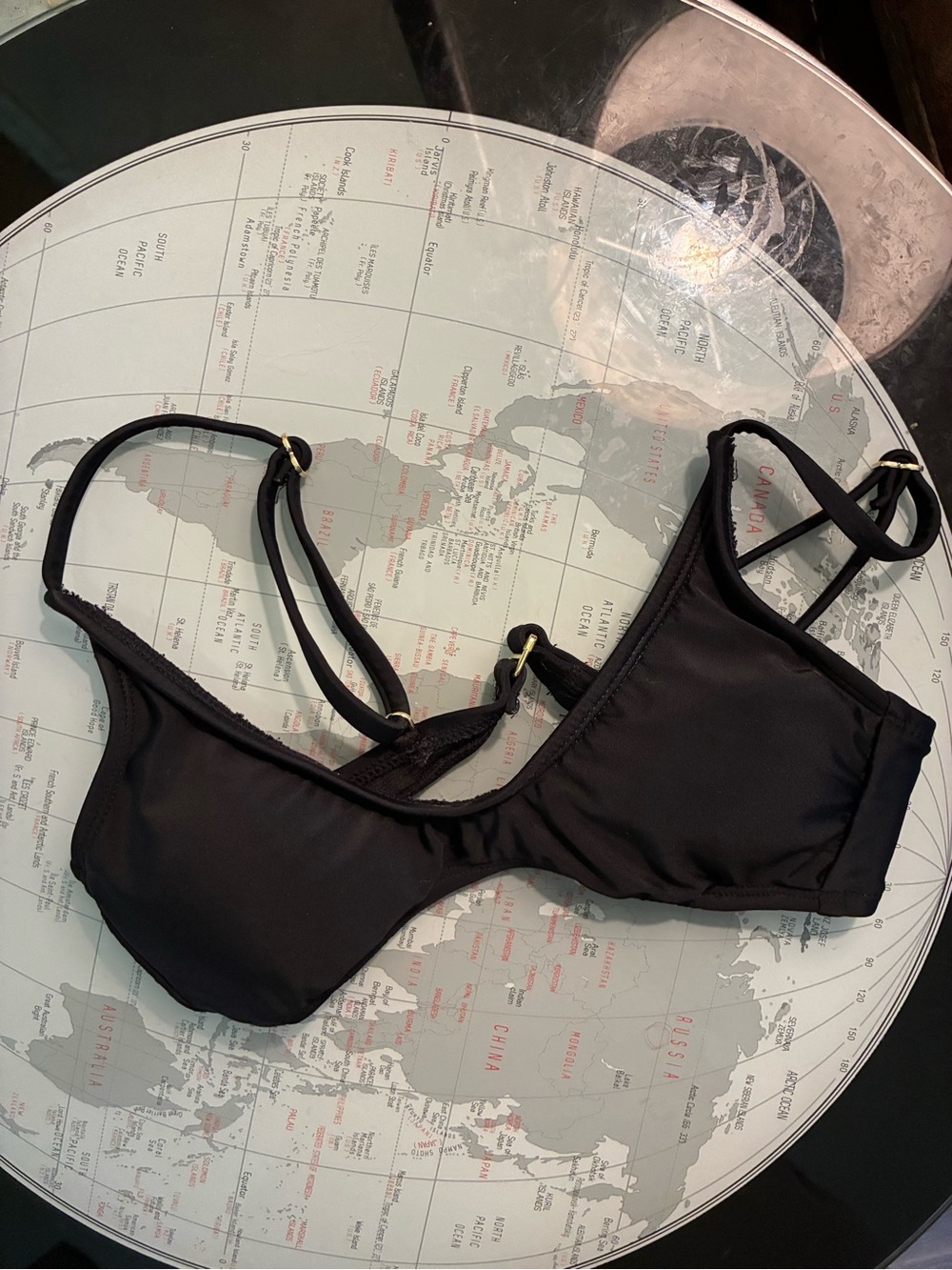 Wild Fable Women's Bikini Top Size XXS Black